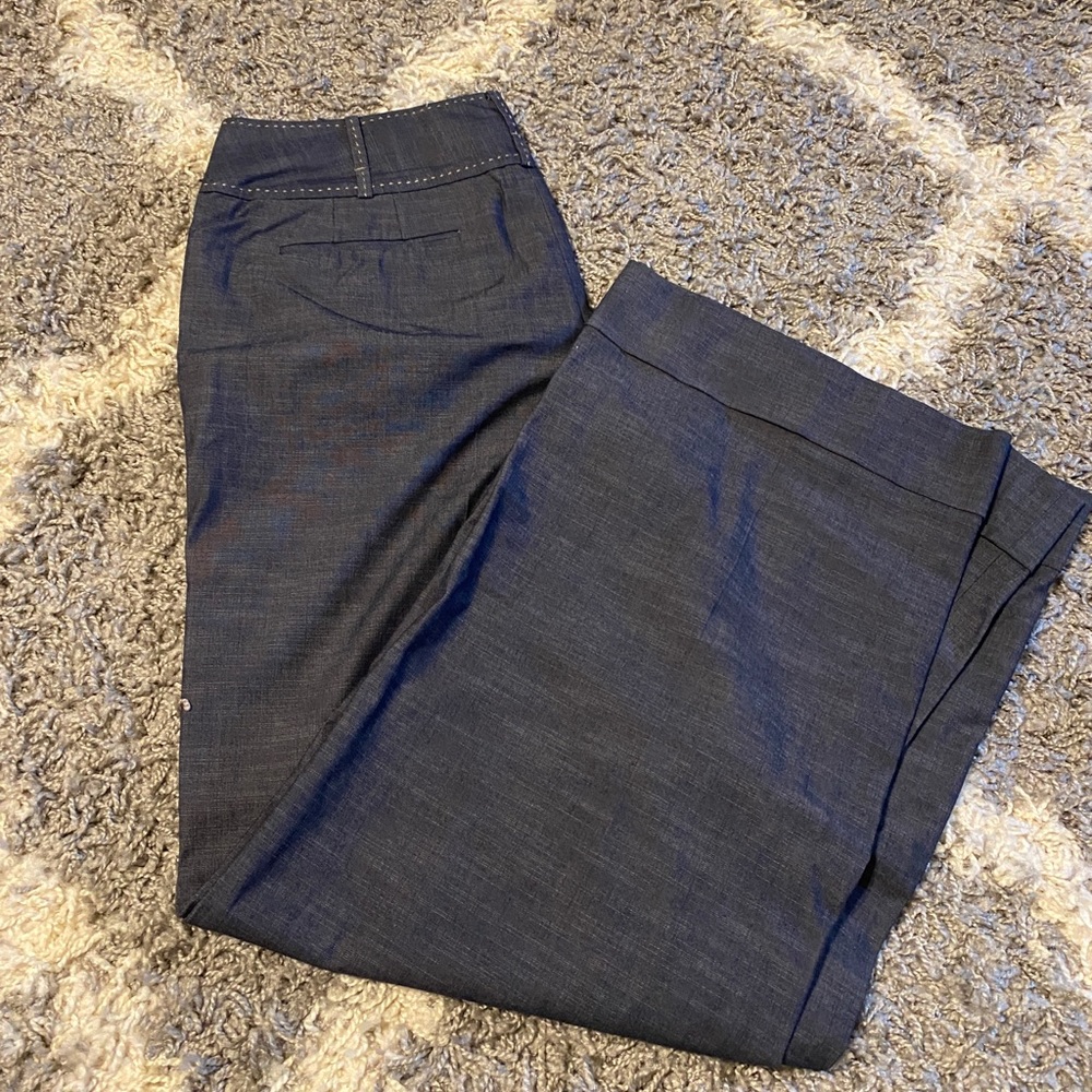 COPY - LOFT Ann fit wide leg trousers